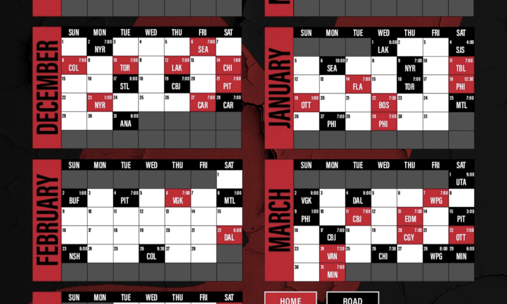 New Jersey Devils 202425 Schedule Revealed